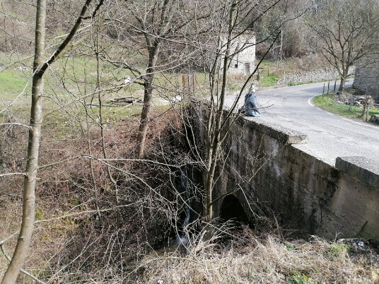 Ponte sul progno di Negrar Strada Fane Prun