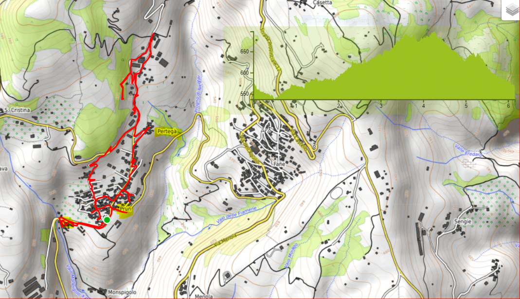 clicca su mappa prespiando Prun